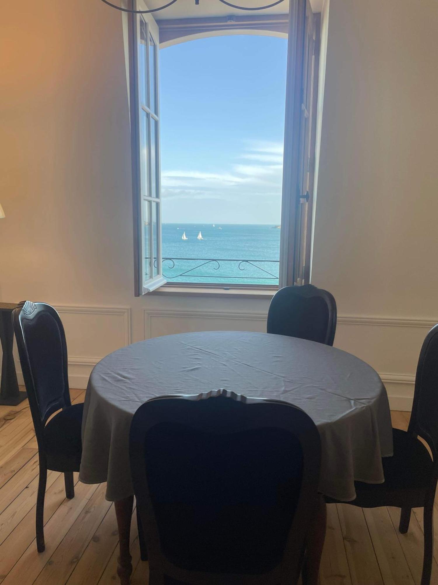 Le Royal XIX Dinard Vue Mer Luxe Dış mekan fotoğraf